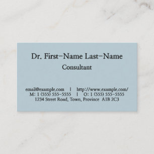 Traditional, Classic Business Card