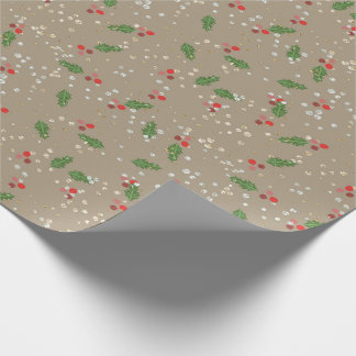 Traditional/Classic Christmas Floral Paper