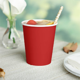 Traditional - Classic Red Paper Cups