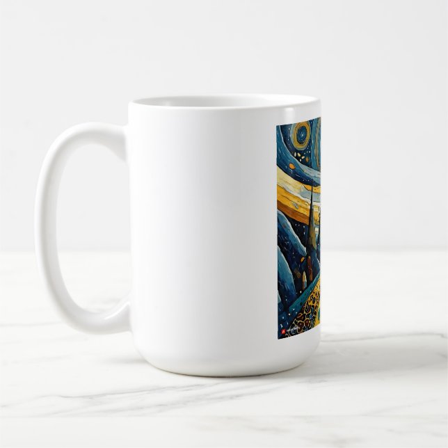 Traditional  coffee mug (Left)