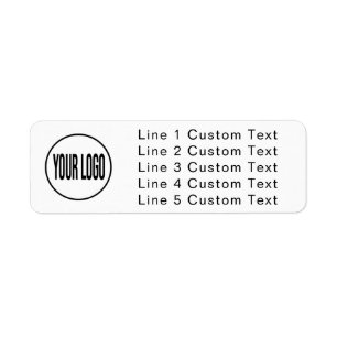 Traditional Custom Business 5 Lines With Logo