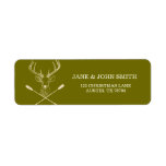 Traditional Deer Hunting Address Arrows Labels<br><div class="desc">Traditional Deer Hunting Address Arrows Labels Customise Them with Your Address & Name</div>