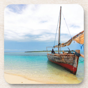 Traditional Dhow, Zanzibar, Tanzania Coaster