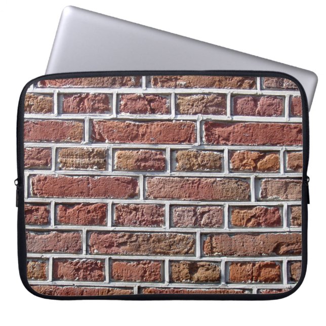 Traditional Dutch Brickwork Pointing Laptop Sleeve (Front)