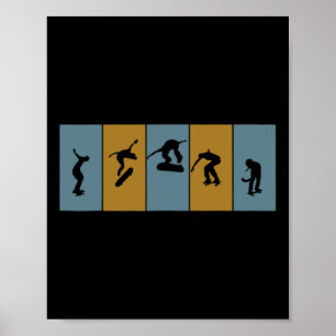 Traditional Education System Skater Poster