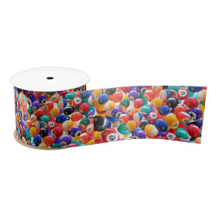 Traditional Eightball Colors, Satin Ribbon