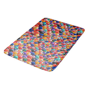 Traditional Eightball Colours Large Bathmat