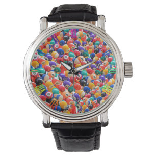 Traditional Eightball Colours, Mens Wrist Watch