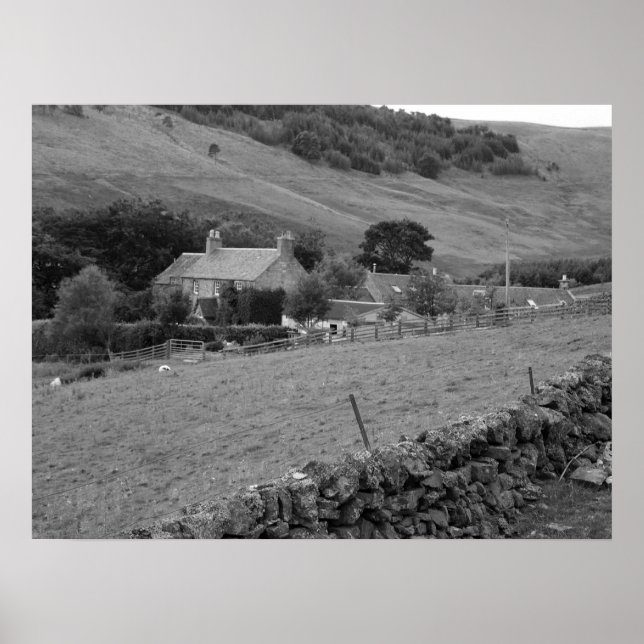 "Traditional Farm House" Poster (Front)