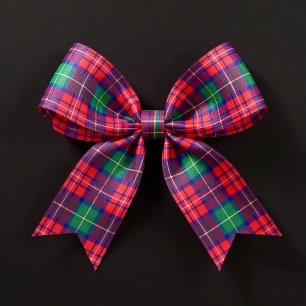 Traditional Festive Tartan Grosgrain Ribbon