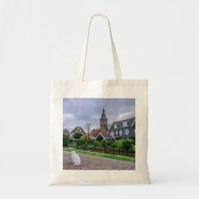 Traditional fishing village Marken in Netherlands Tote Bag (Front)