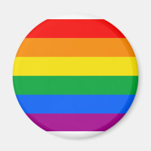 Traditional Gay Pride Flag Magnet