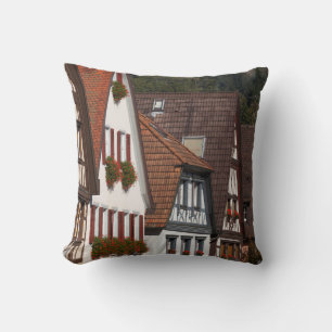Traditional Germany Houses Cushion
