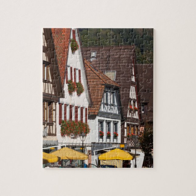 Traditional Germany Houses Jigsaw Puzzle (Vertical)