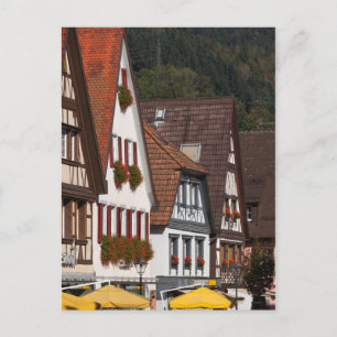 Traditional Germany Houses Postcard
