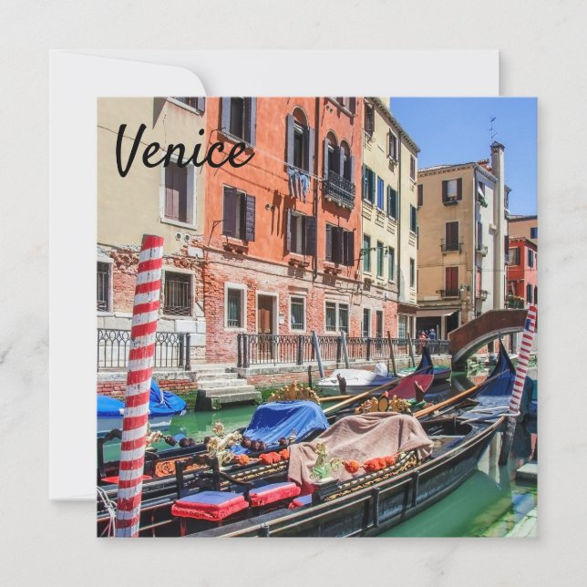 Traditional gondola in Venice (Front)