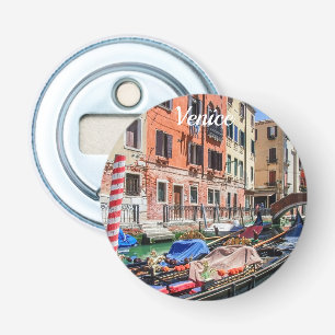 Traditional gondola in Venice Bottle Opener