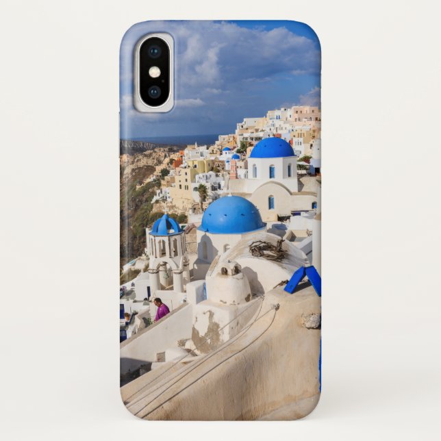Traditional Greek Houses Case-Mate iPhone Case (Back)
