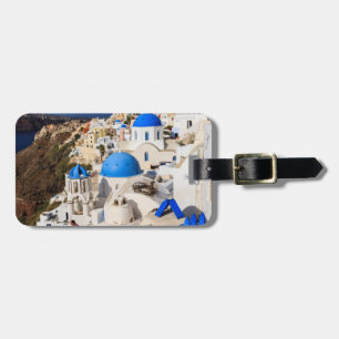 Traditional Greek Houses Luggage Tag