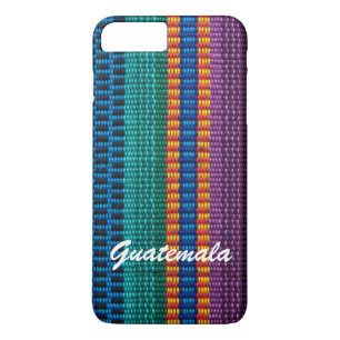 Traditional Guatemala fabric weave custom text Case-Mate iPhone Case