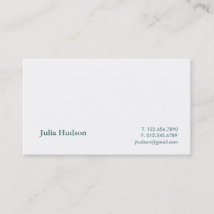 Traditional Hudson Card
