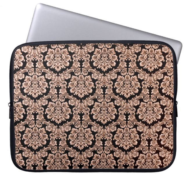 traditional Indian paisley pattern Laptop Sleeve (Front)