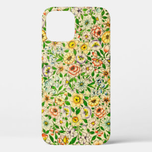 Traditional Indian Spring Floral Design iPhone 12 Case
