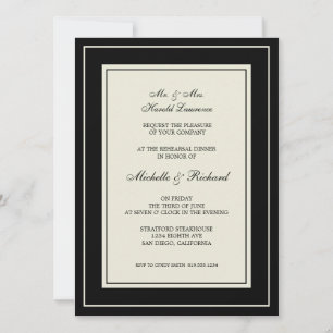 Traditional Invitation