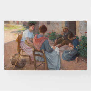 Traditional Italian Family (Vintage Italy) Banner