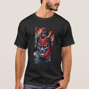 Traditional Japanese Demon Mask, Devil Oni Hannya T-Shirt