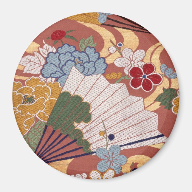 Traditional Japanese fabric design Magnet (Front)