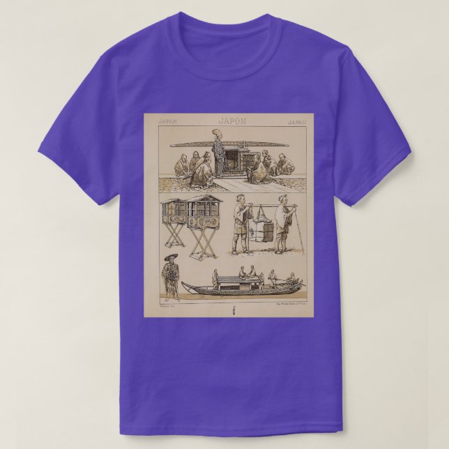 Traditional Japanese fashion accessories and lifes T-Shirt (Design Front)