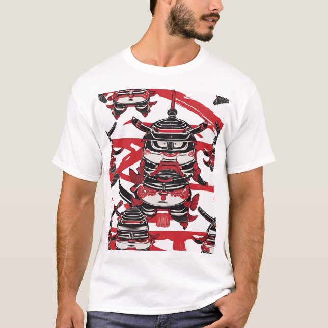 Traditional Japanese Pattern Design 0015 T-Shirt (Front)