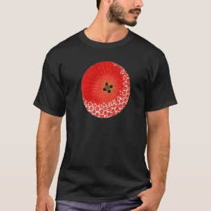 Traditional Japanese Patterns Cherry Blossoms Umbr T-Shirt