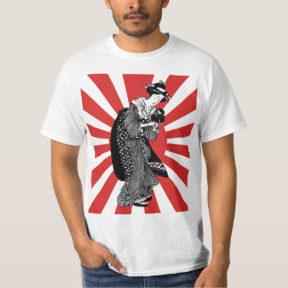 Traditional Japanese ukiyoe woman T-Shirt