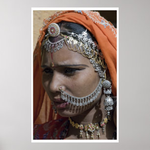 Traditional Jewellery of Rajashtan Poster