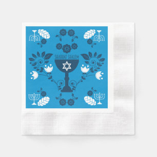 Traditional Jewish Gifts for Shabbat Napkin