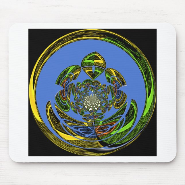 Traditional Just Blue Mouse Pad (Front)