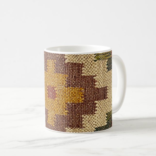 Traditional Kiliam Design Mug (Front Right)