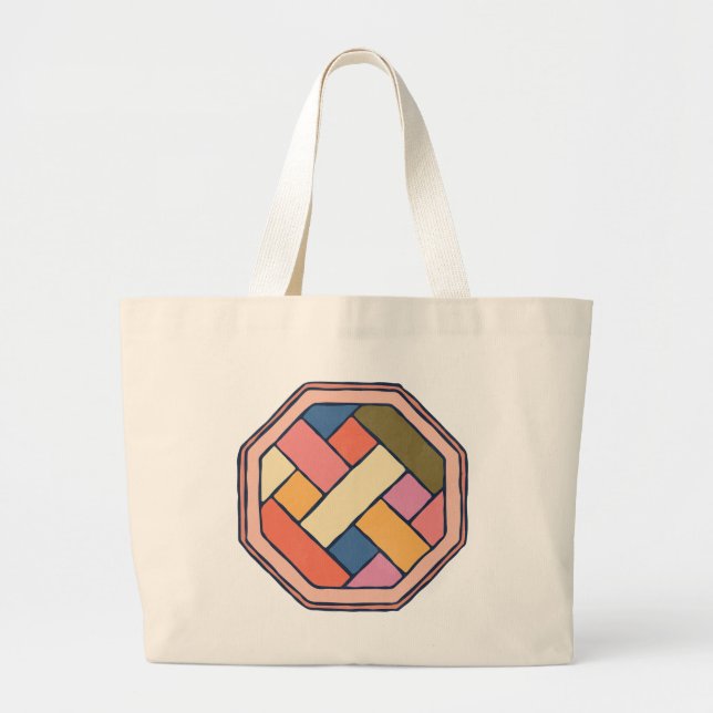 Traditional Korean Pattern Arts  Tote Bag (Front)