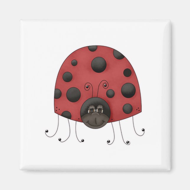Traditional Lady Bug Magnet (Front)
