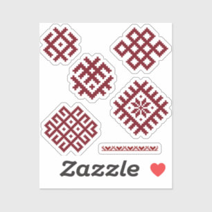 Traditional Latvian Folk Design Symbols Tattoos