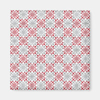 Traditional Latvian SUN sign geometric pattern III