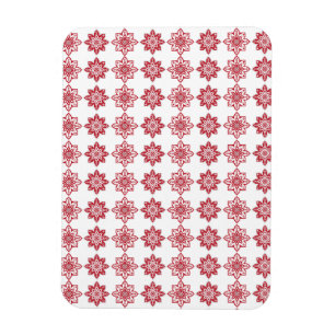 Traditional Latvian SUN sign geometric pattern IV Magnet