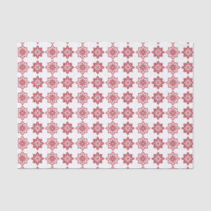 Traditional Latvian SUN sign geometric pattern IV Tissue Paper