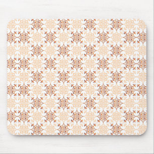 Traditional Latvian SUN sign geometric pattern VII Mouse Pad