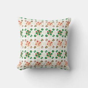 Traditional Latvian SUN sign geometric pattern X Cushion