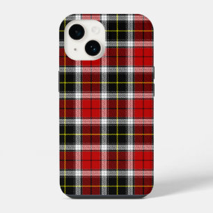 Traditional Macpherson Clan Plaid Tartan iPhone 14 Case