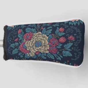 Traditional Mexican Embroidery Pattern Golf Head Cover