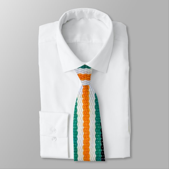 Traditional Mexican Fiesta Design Tie (Tied)